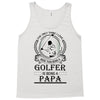 Golfer Papa Tank Top