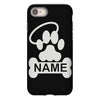 personalized paw halo iPhone 8