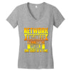 network engineer i connect the Women's V-Neck T-Shirt