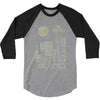seattle skyline 3/4 Sleeve Shirt