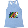 jake paul text paradise Racerback Tank