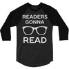 reading pun humor 3/4 Sleeve Shirt