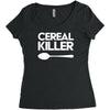 cereal killer Women's Triblend Scoop T-shirt