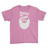 respect the beard (2) Youth Tee