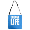 choose life Adjustable Strap Totes