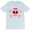 fummy pink skull long sleeve T-Shirt