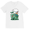bombasaur V-Neck Tee