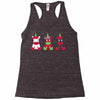 Three Cute But Angry Unicorn Racerback Tank