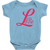 love laugh best trending Baby Bodysuit