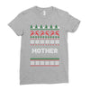 ugly christmas mother Ladies Fitted T-Shirt