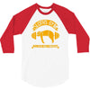 sloths gym   train hard tomorrow 3/4 Sleeve Shirt