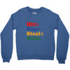 Hit Run Steal  Slide Crewneck Sweatshirt