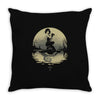 sailing with death Throw Pillow