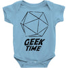 geek time Baby Bodysuit