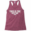 this is the best day ever Racerback Tank