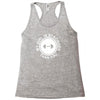 my girl is stronger than you Racerback Tank