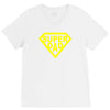 super dad V-Neck Tee