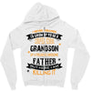 Super Cool Grandson Of A Freaking Awesome Father Zipper Hoodie