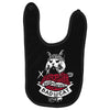 bad cat   gatos locos Baby Bibs