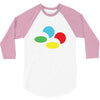 snes super famicom colours 3/4 Sleeve Shirt