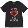 my dog is my valentine V-Neck Tee
