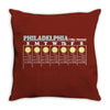 philly forecast Throw Pillow