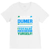 just wen i think you coundn't posible be any dumber you go and do somt V-Neck Tee