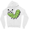 animal smile Zipper Hoodie