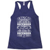Real Kings Are Born On December 14 Racerback Tank