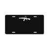 banksy style ak47 art   funny License Plate
