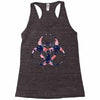 floral hazard Racerback Tank