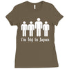 i'm big in japan Ladies Fitted T-Shirt