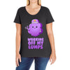 working off my lumps Ladies Curvy T-Shirt