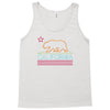 neon sign california republic flag bear Tank Top