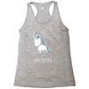 stabby the unicorn Racerback Tank