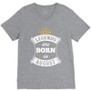 Legends Are Born In August V-Neck Tee