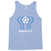 argentina 78 world cup 1978 retro football Tank Top