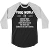 Virgo Woman 3/4 Sleeve Shirt