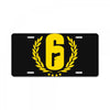 Rainbow Six Siege License Plate