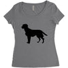 dog Women's Triblend Scoop T-shirt