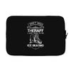 I Don't Need Therapy Just to Go Ice Skating Laptop sleeve