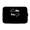 me you facebook Laptop sleeve