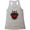 none shall pass Racerback Tank