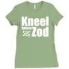 kneel before zod Ladies Fitted T-Shirt