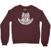 what in tarnation cowboy hat Crewneck Sweatshirt