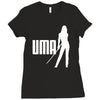 kill bill   uma   tv   cult  inspired film Ladies Fitted T-Shirt