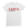 santa i'm a big fun Ladies Fitted T-Shirt