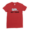 Cat Says Not Today Ladies Fitted T-Shirt