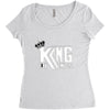 of kings Women's Triblend Scoop T-shirt