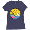 Sun Skate Ladies Fitted T-Shirt
